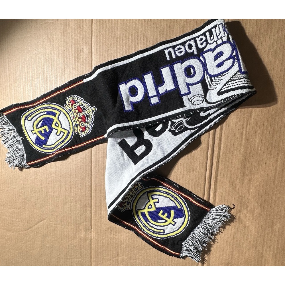 Real‎ Madrid C F Official Licensed Soccer 2007/2008  League Scarf Hala Madrid